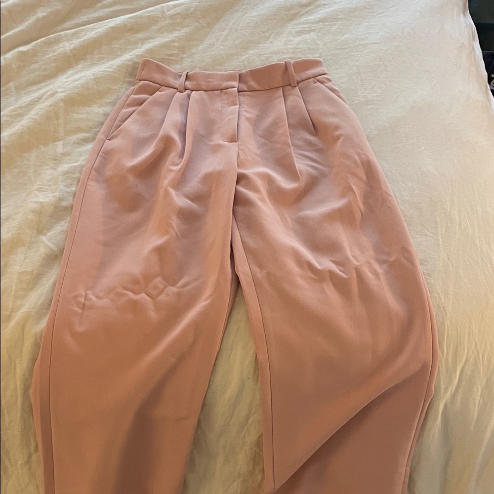 Abercrombie & Fitch Soft Pink Women's Trousers